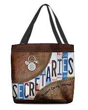 Secretaries Respect Caring Courage All-over Tote back