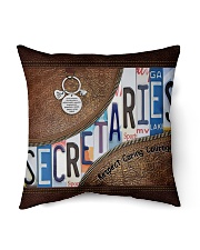 Secretaries Respect Caring Courage Indoor Pillow tile