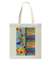 Softball - God Says You Are Beautiful Tote Bag tile