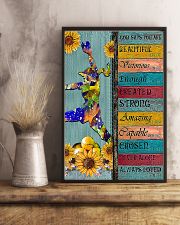 Softball - God Says You Are Beautiful 11x17 Poster lifestyle-poster-3
