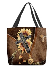 Faith Leather pattern print All-over Tote back