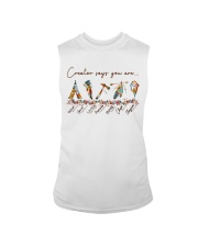 Native Creator says you are tee Sleeveless Tee tile