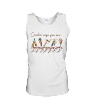 Native Creator says you are tee Unisex Tank tile
