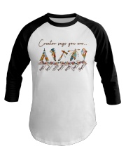 Native Creator says you are tee Baseball Tee tile