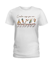 Native Creator says you are tee Ladies T-Shirt tile