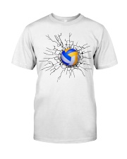 Volleyball Crack Classic T-Shirt front