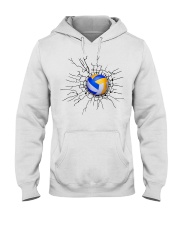 Volleyball Crack Hooded Sweatshirt tile