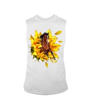Horse Sunflower Sleeveless Tee tile