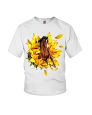 Horse Sunflower Youth T-Shirt tile