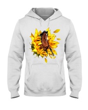 Horse Sunflower Hooded Sweatshirt tile