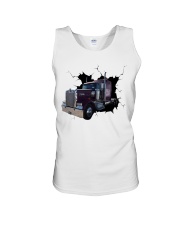 Purple Track Crack Unisex Tank tile