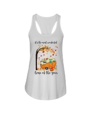 Camping - It's The Most Wonderful Ladies Flowy Tank tile