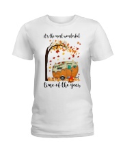 Camping - It's The Most Wonderful Ladies T-Shirt tile