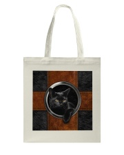 Black Cat Lover Tote Bag tile