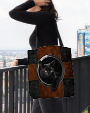 Black Cat Lover All-over Tote aos-all-over-tote-lifestyle-front-05