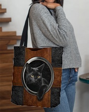 Black Cat Lover All-over Tote aos-all-over-tote-lifestyle-front-09