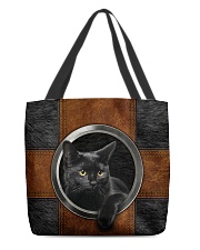 Black Cat Lover All-over Tote back