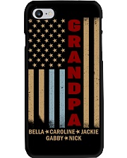 Grandpa American Flag T-Shirt Phone Case tile