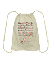Love Reading Books Drawstring Bag tile