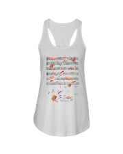 Love Reading Books Ladies Flowy Tank tile