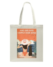 And she lived happily ever after Tote Bag tile