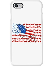 Horse American Flag Phone Case tile