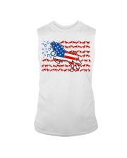 Horse American Flag Sleeveless Tee tile
