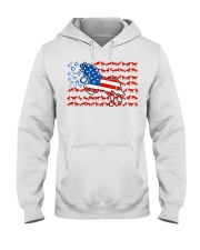 Horse American Flag Hooded Sweatshirt tile