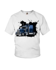 Truck Crack Sticker V3 Youth T-Shirt tile