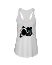 BOBCAT Crack Ladies Flowy Tank tile