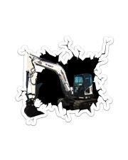 BOBCAT Crack Sticker tile