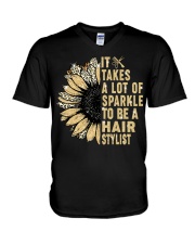 It Takes A Lot Of Sparkle V-Neck T-Shirt tile