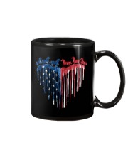 Horse Colorful Splash Us Flag Mug tile