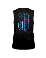 Hairstylist American Flag Sleeveless Tee tile