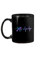 Hairstylist American Flag Mug tile