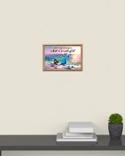 Mermaid And Turtle 17x11 Poster poster-landscape-17x11-lifestyle-08
