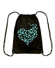 Turtle Heart Drawstring Bag tile