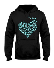 Turtle Heart Hooded Sweatshirt tile