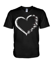 Love Turtle Heart V-Neck T-Shirt tile