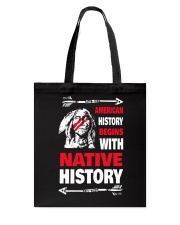 American History Begin Tote Bag tile