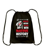 American History Begin Drawstring Bag tile