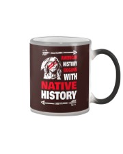 American History Begin Color Changing Mug tile