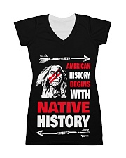 American History Begin All-Over Dress tile