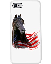 Girl Horse And American Phone Case tile