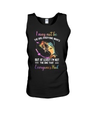 I May Not Be The Girl Everyone Unisex Tank tile