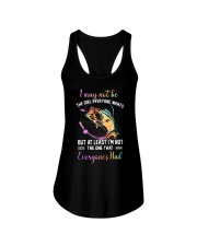 I May Not Be The Girl Everyone Ladies Flowy Tank tile