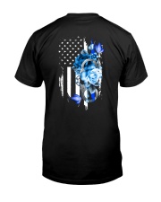 Blue Rose V2 2 Sides Classic T-Shirt back