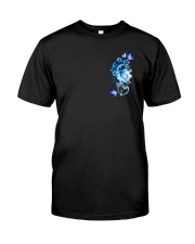 Blue Rose V2 2 Sides Classic T-Shirt front