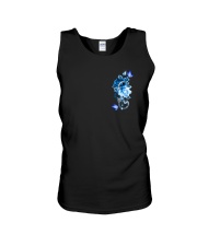 Blue Rose V2 2 Sides Unisex Tank tile