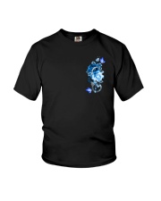 Blue Rose V2 2 Sides Youth T-Shirt tile